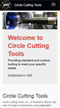 Mobile Screenshot of circlecuttingtools.com